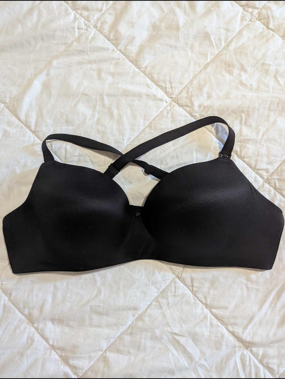 Soma Black Seamless Convertible Maternity Bra